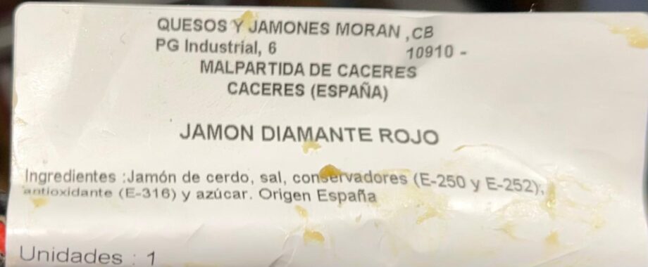Jamón ferrari.
