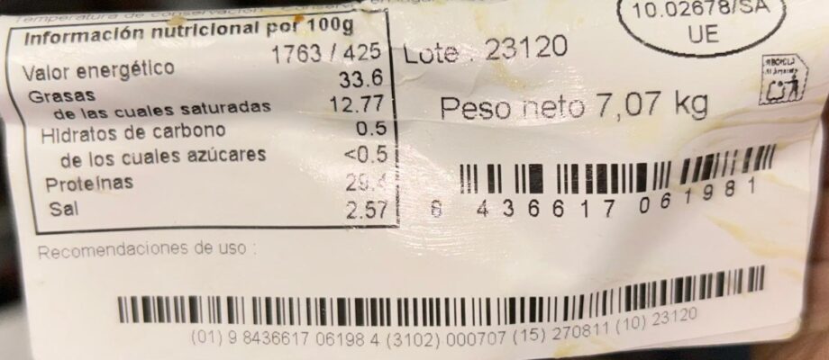 Jamón ferrari.