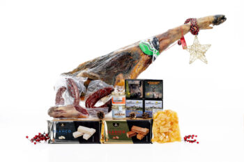 Lote navidad ibérica de bellota.