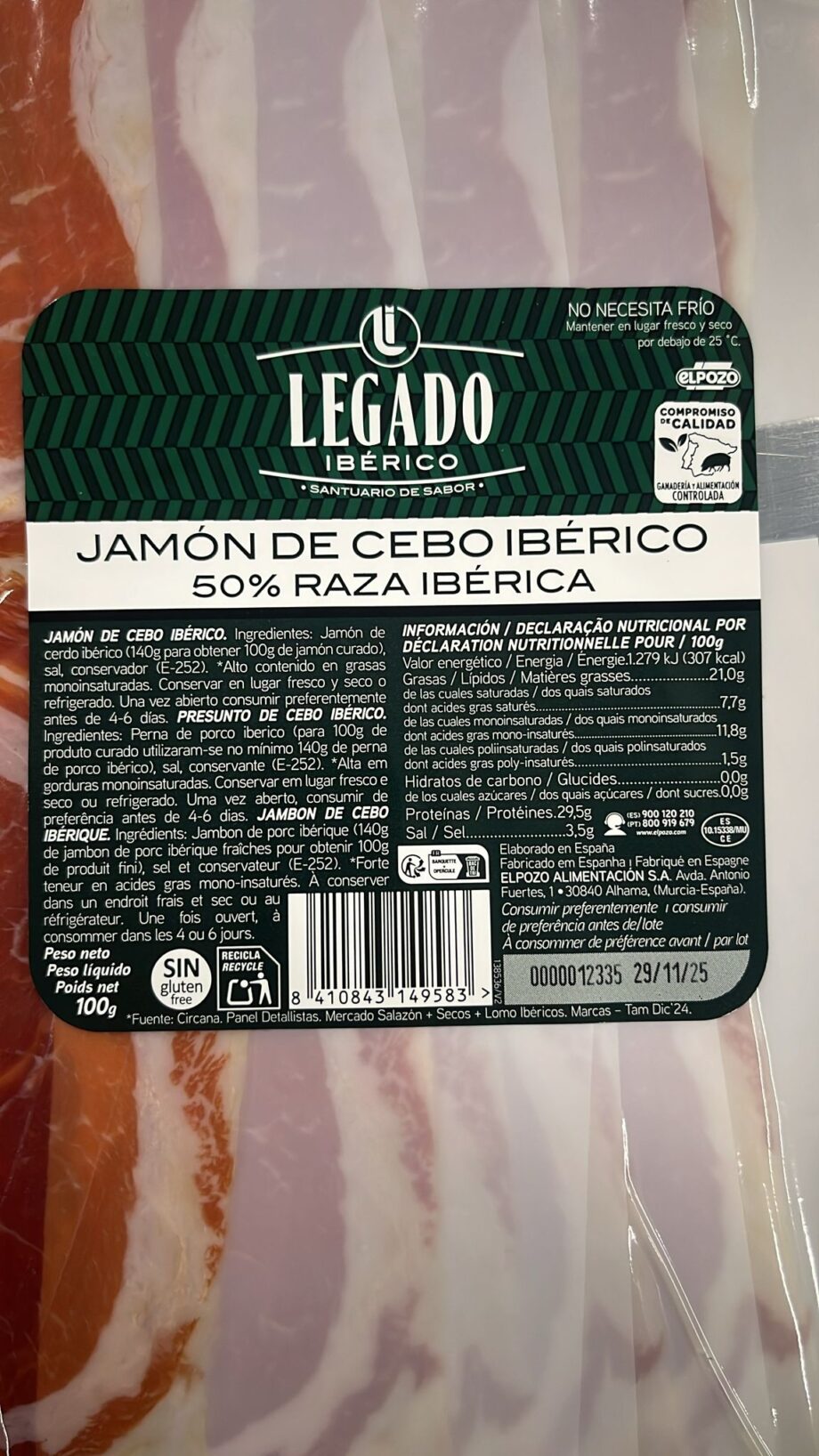 Lote Tentación ibérica.