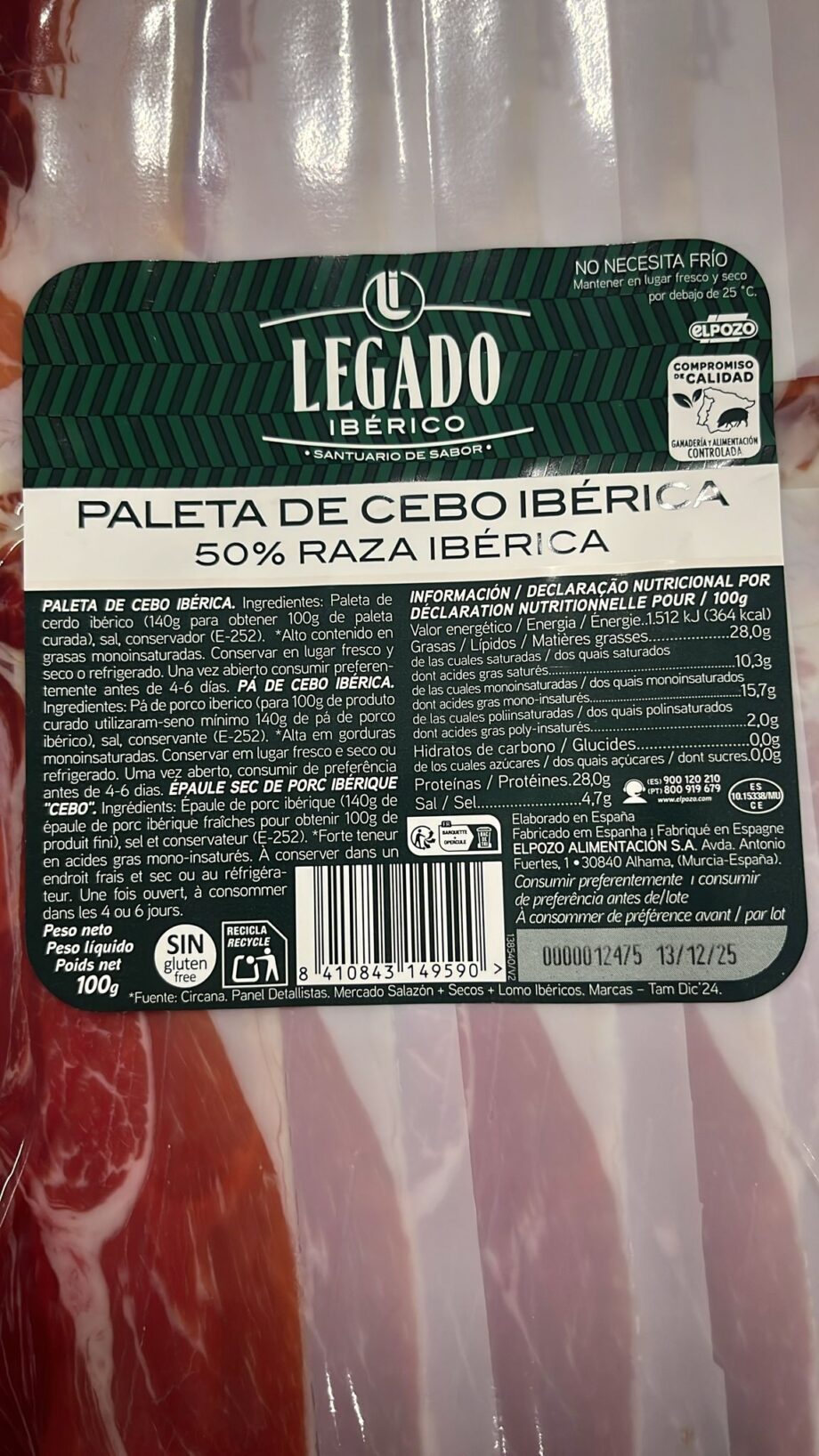 Lote Tentación ibérica.