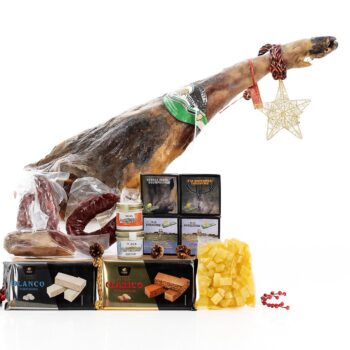Lote navidad ibérica de bellota.